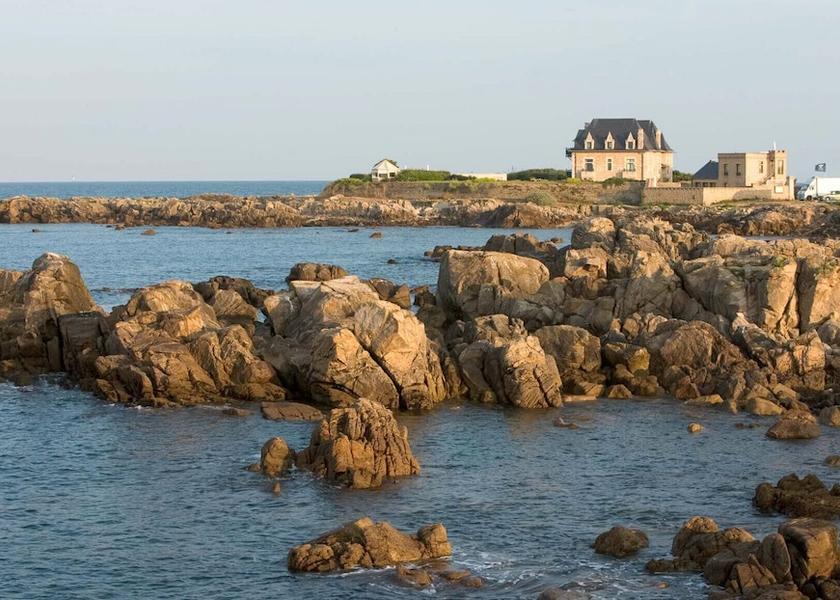 Pays de la Loire Le Croisic Aerial View