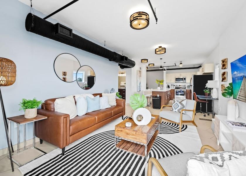 Florida Wilton Manors Living Area