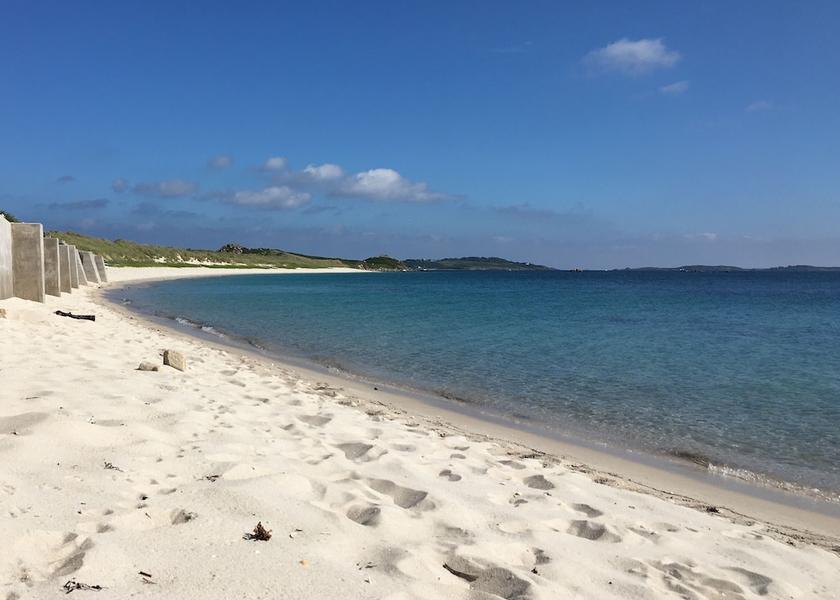 England Isles of Scilly Beach