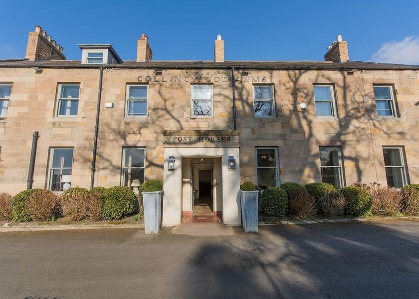 England Cornhill on Tweed Facade