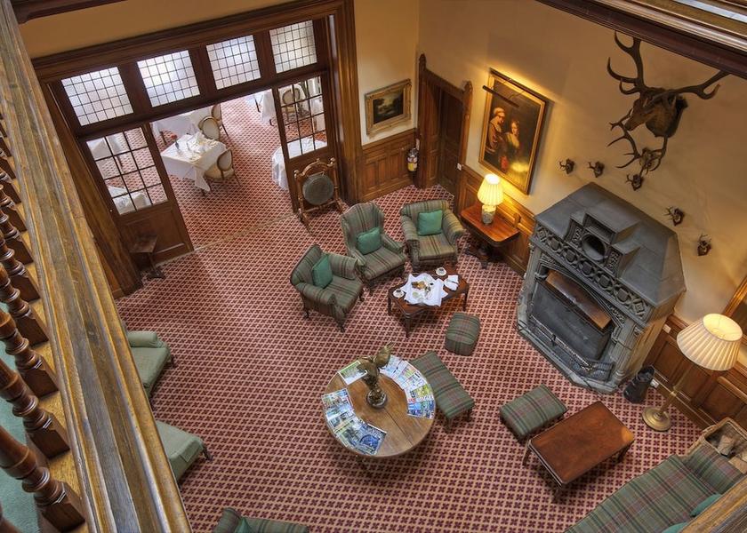 England Cornhill on Tweed Interior Entrance