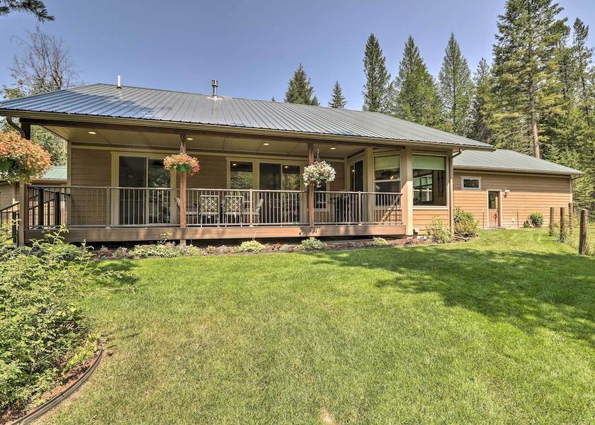 Montana Bigfork Interior Entrance