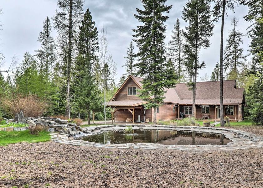 Montana Bigfork Interior Entrance