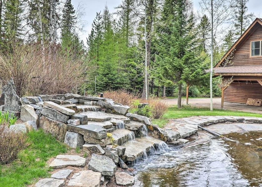 Montana Bigfork Interior Entrance