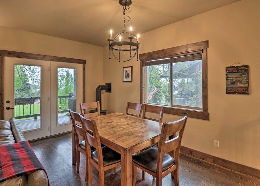 Montana Bigfork Interior Entrance