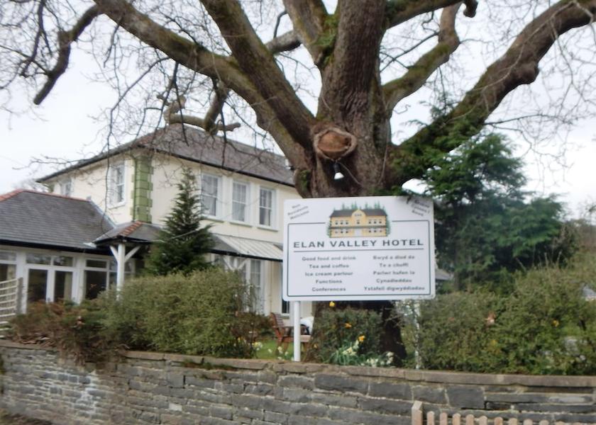 Wales Rhayader Facade