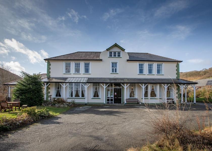 Wales Rhayader Facade