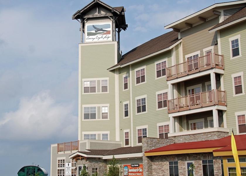 West Virginia Snowshoe Exterior Detail