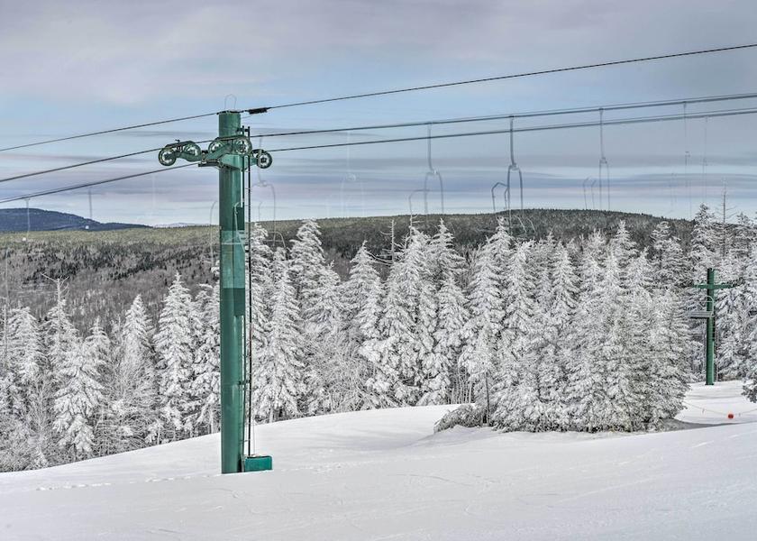 West Virginia Snowshoe Interior Entrance