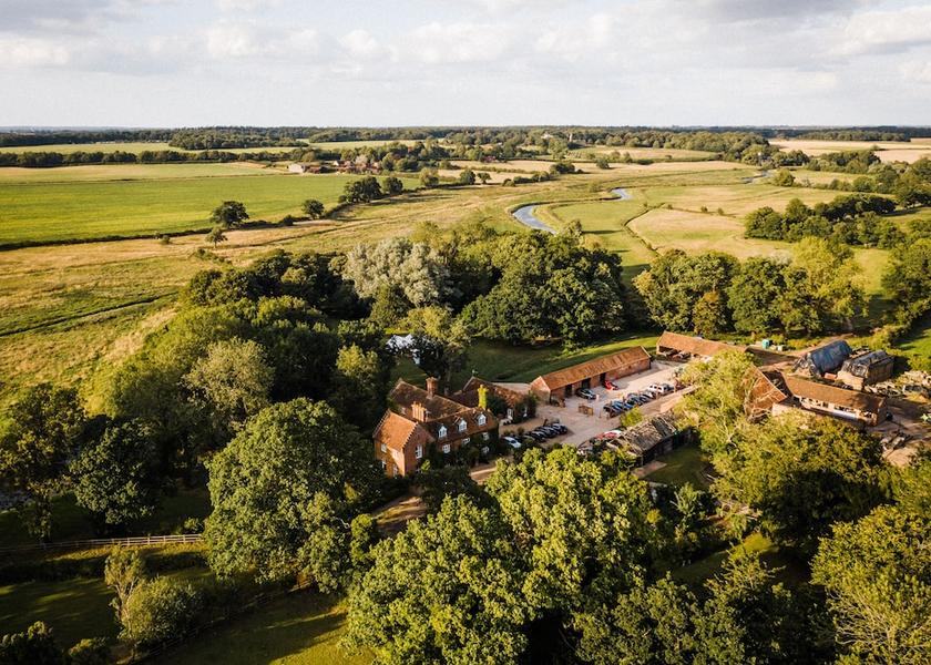 England Dereham Aerial View