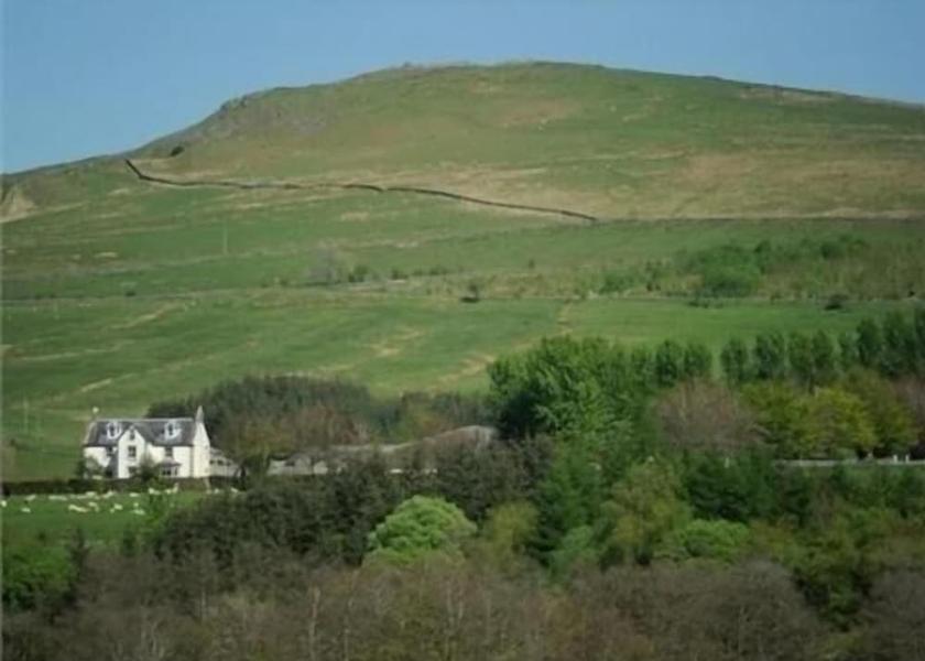 Scotland Newcastleton Aerial View