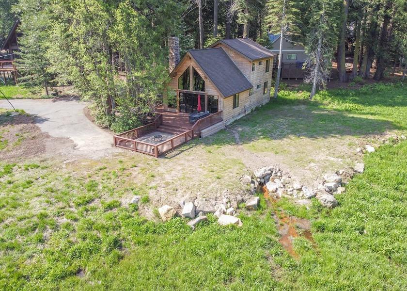 California Shaver Lake Exterior Detail