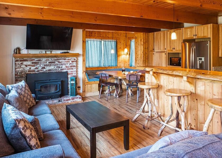 California Shaver Lake Living Area