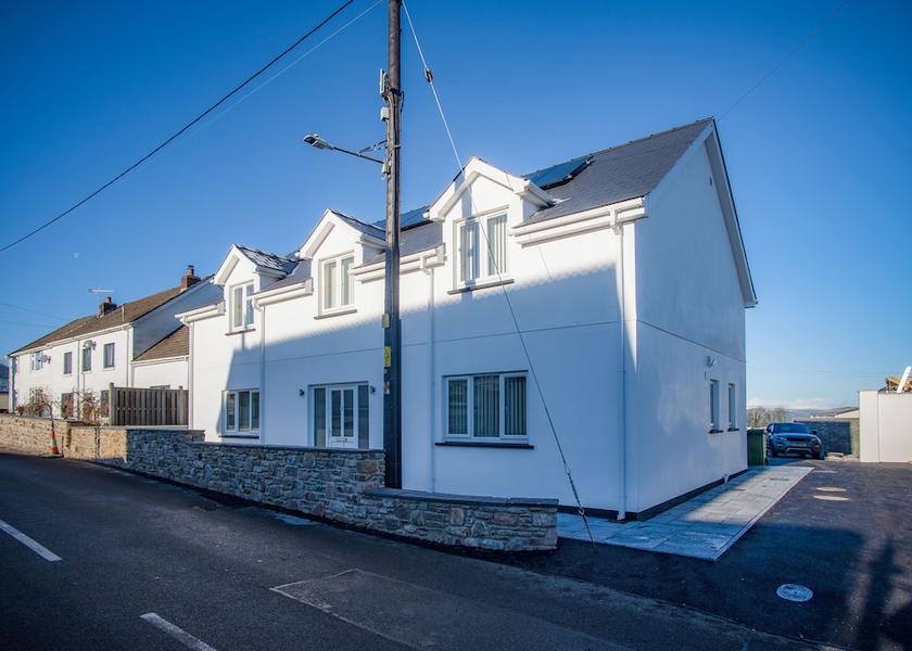 Wales Whitland Facade