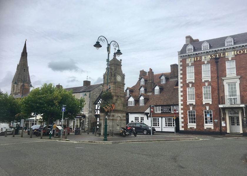 Wales Corwen Exterior Detail