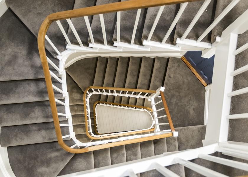 Wales Tenby Staircase