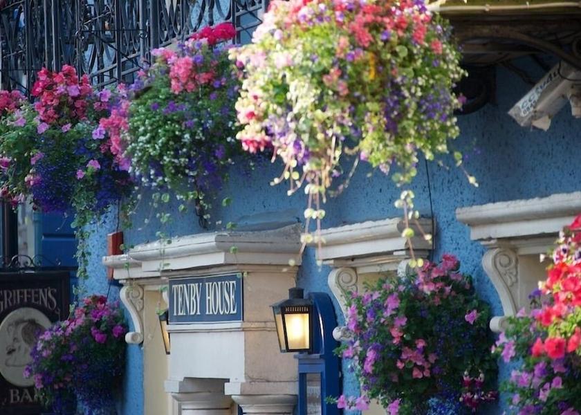 Wales Tenby Exterior Detail