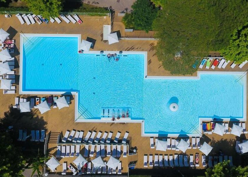 Emilia-Romagna Comacchio Aerial View