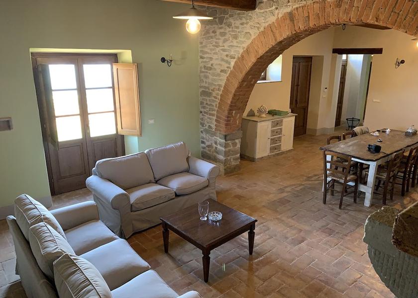 Umbria Lisciano Niccone Living area