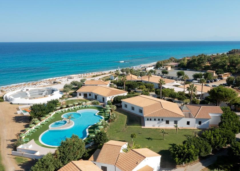 Calabria Zambrone Aerial View