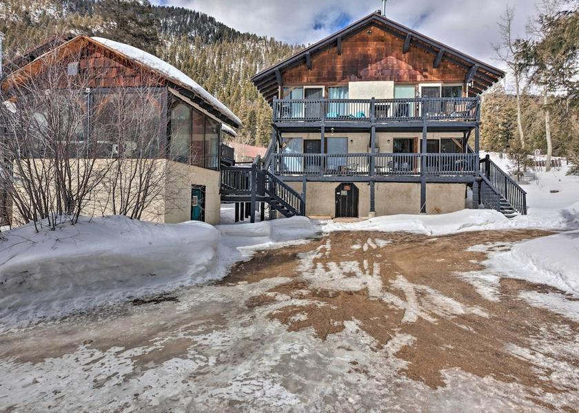 New Mexico Taos Ski Valley Interior Entrance