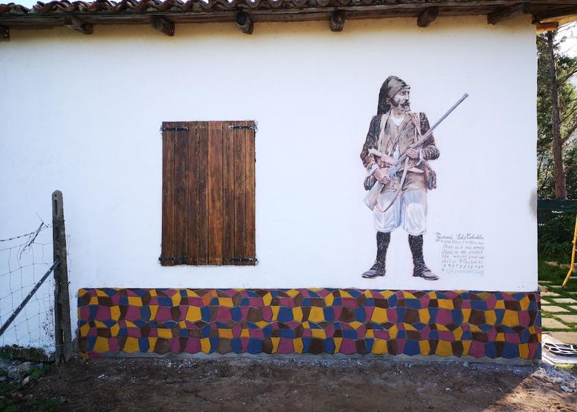 Sardinia Oliena Exterior Detail