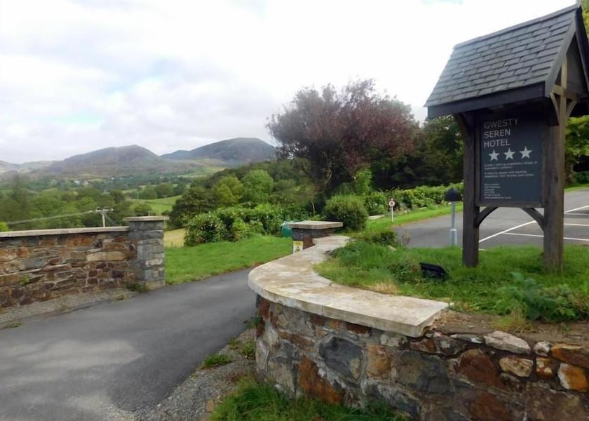 Wales Blaenau Ffestiniog Exterior Detail