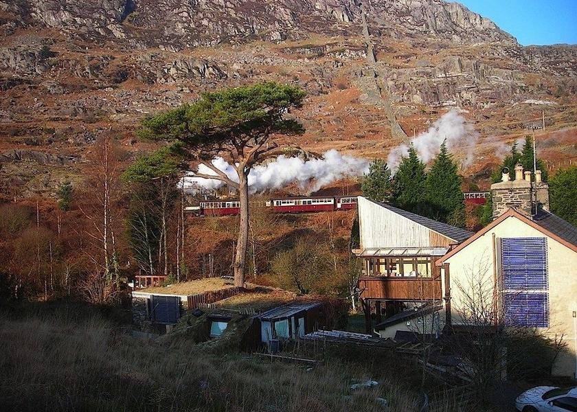 Wales Blaenau Ffestiniog Exterior Detail
