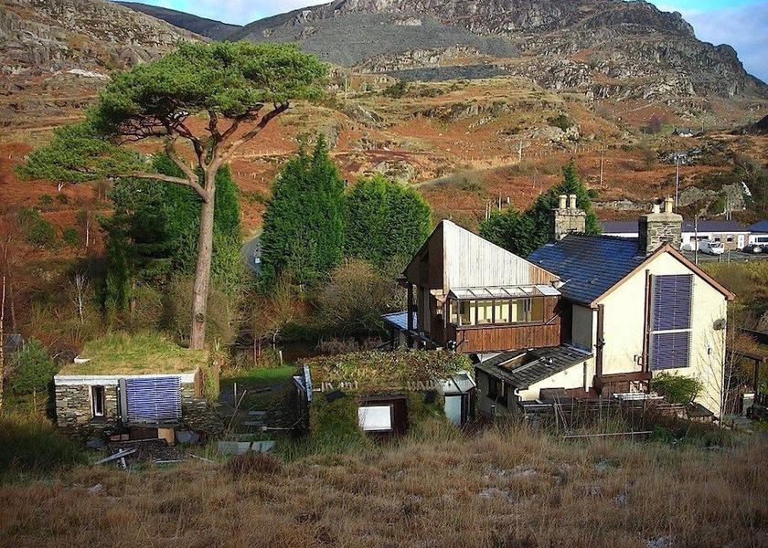 Wales Blaenau Ffestiniog Exterior Detail
