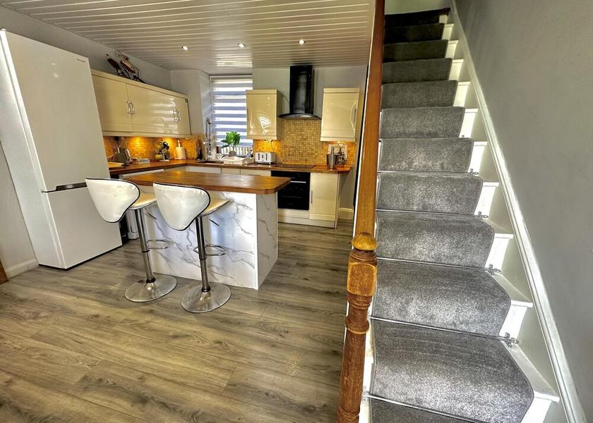 Wales Blaenau Ffestiniog Kitchen