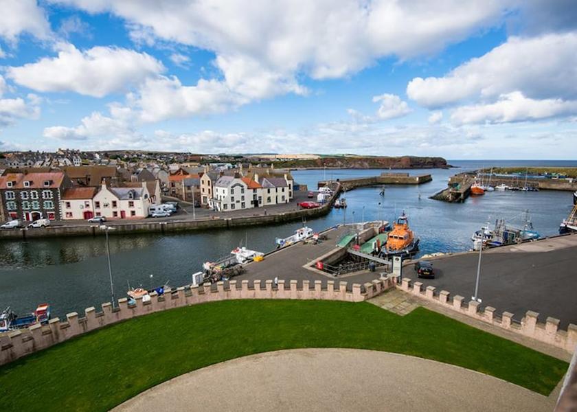 Scotland Eyemouth View from Property