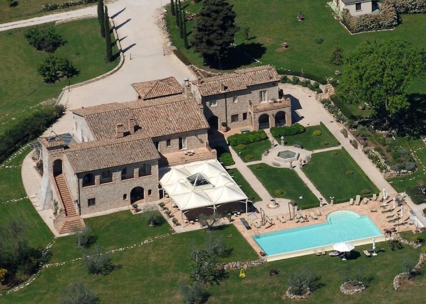 Umbria Amelia Aerial View