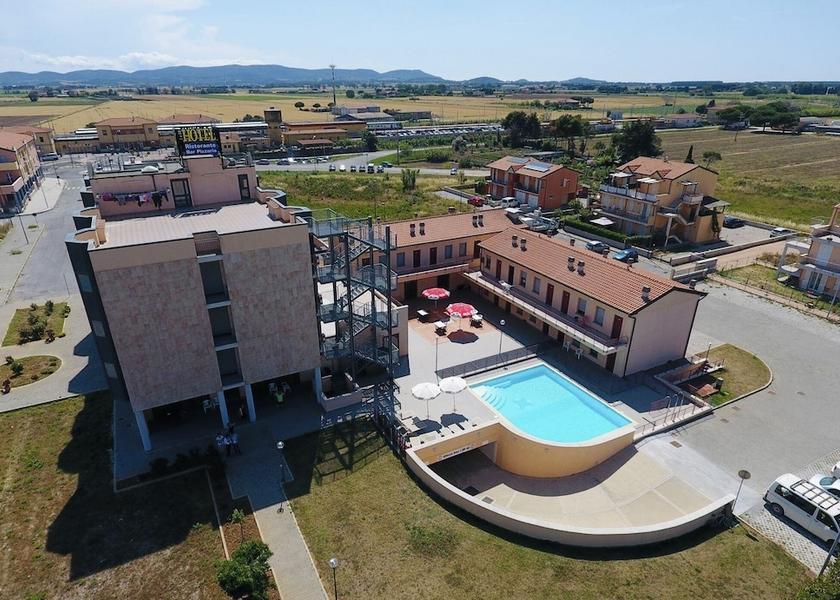 Tuscany Campiglia Marittima Aerial View