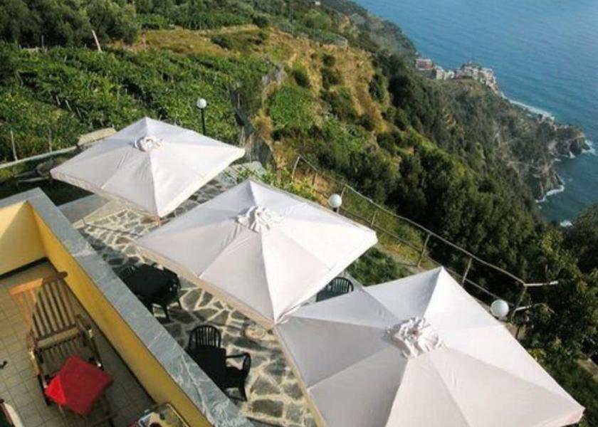Liguria Riomaggiore Aerial View