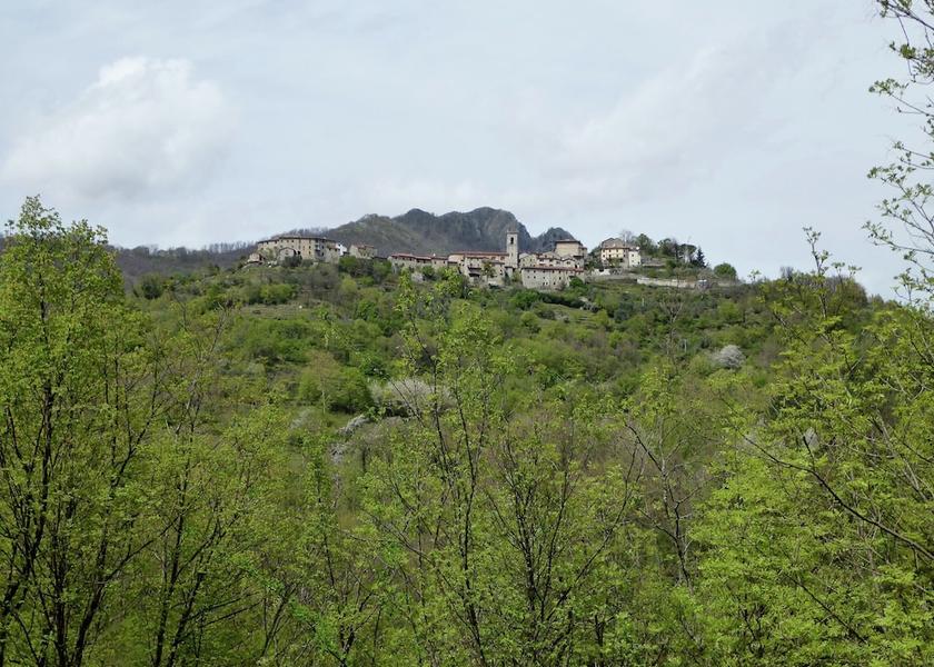 Tuscany Bagni di Lucca View from Property