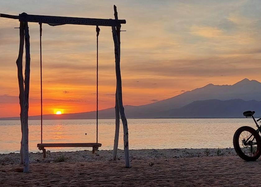 West Nusa Tenggara Gili Meno Bicycling