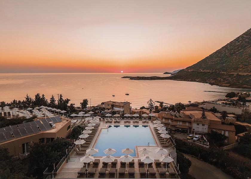 Crete Mylopotamos Aerial view