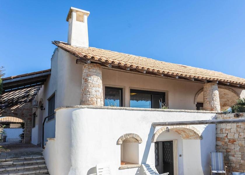 Puglia Racale Exterior Detail