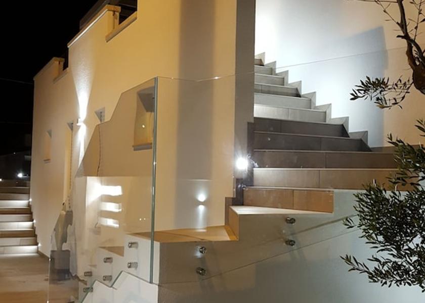 Puglia Racale Courtyard View