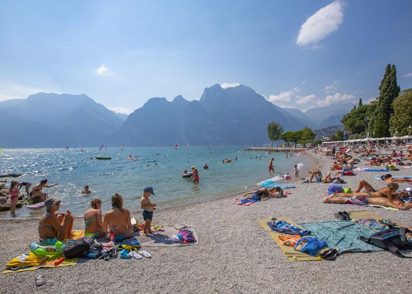 Lombardy Tremosine Beach