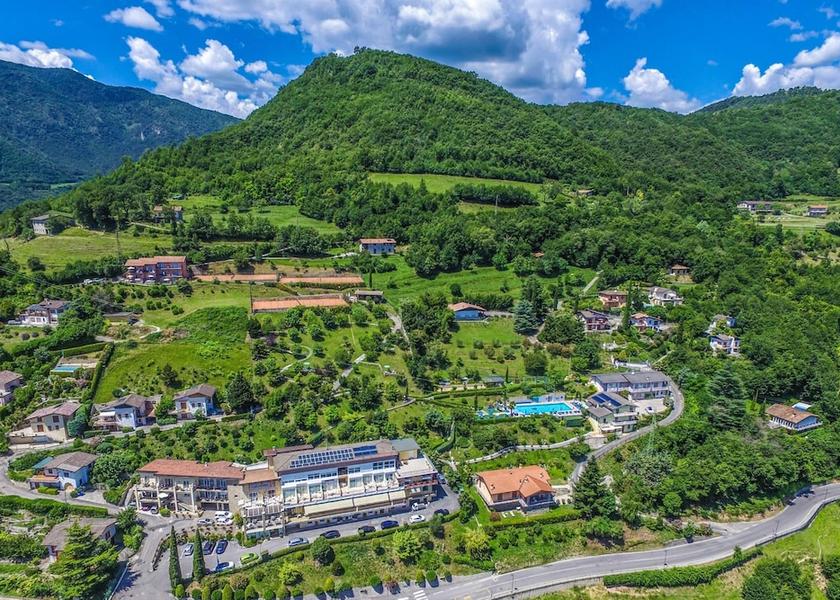 Lombardy Tremosine Aerial View