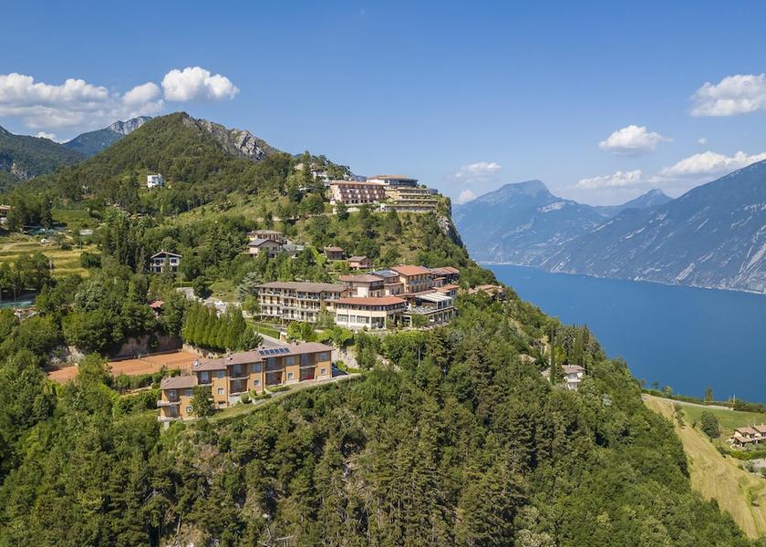 Lombardy Tremosine Aerial View