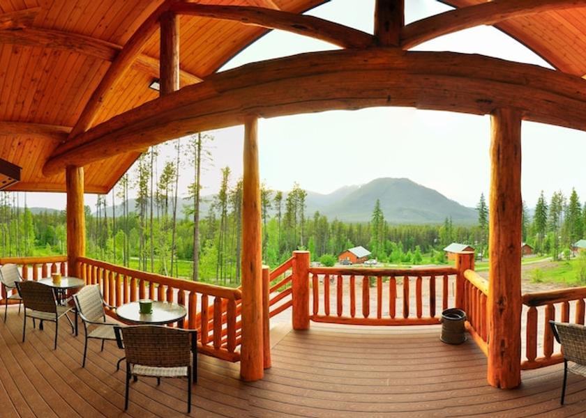 Montana West Glacier Porch