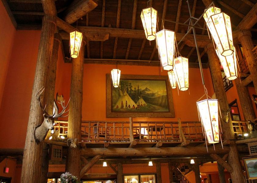 Montana West Glacier Lobby