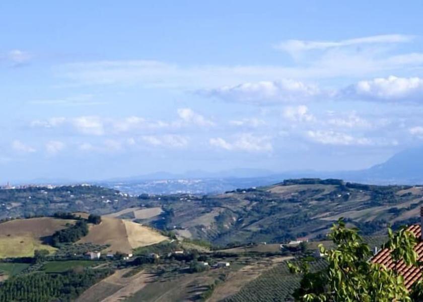 Abruzzo Atri Land View from Property