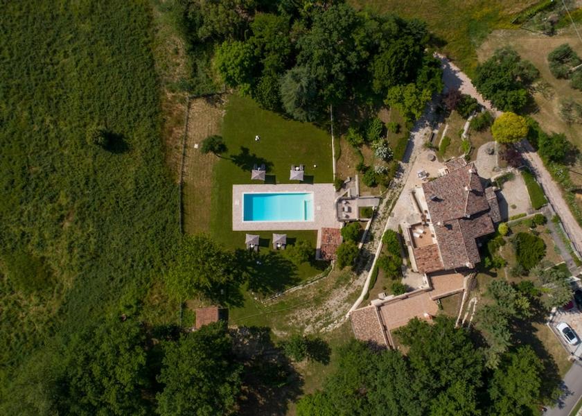 Umbria Monte Castello di Vibio Aerial View