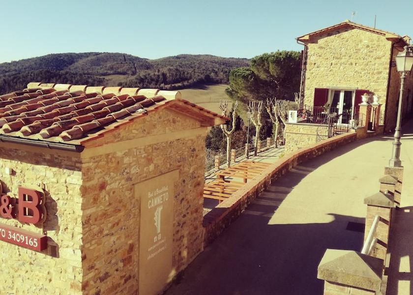 Tuscany Monteverdi Marittimo View from Property