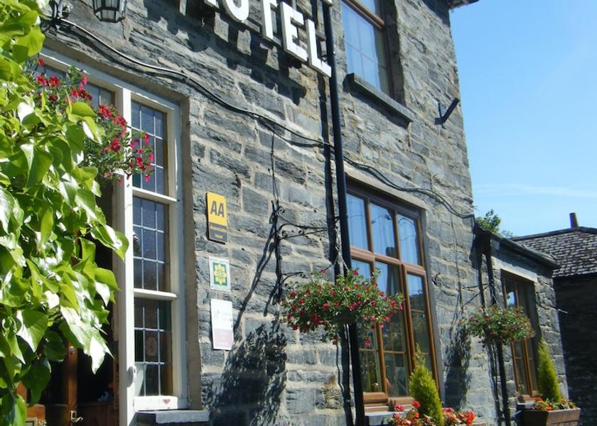 Wales Dolwyddelan Facade