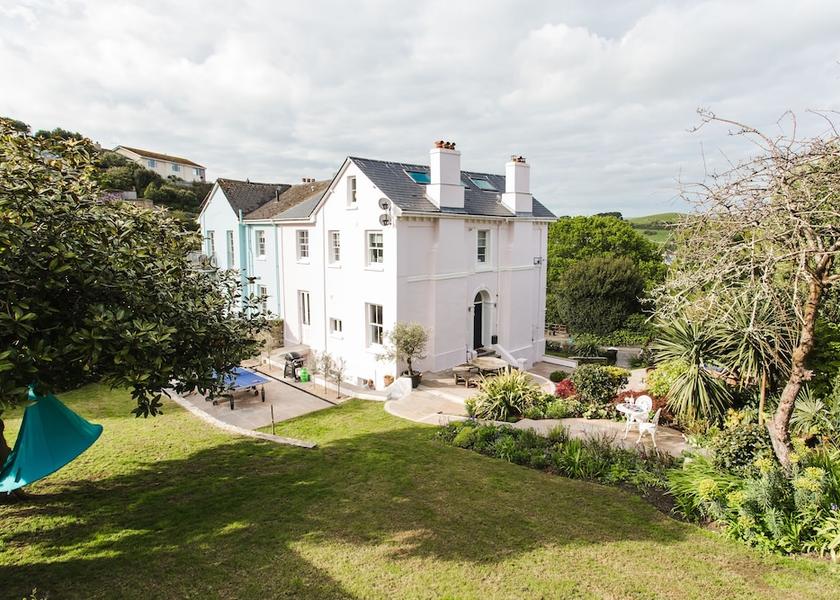 England Salcombe Garden View