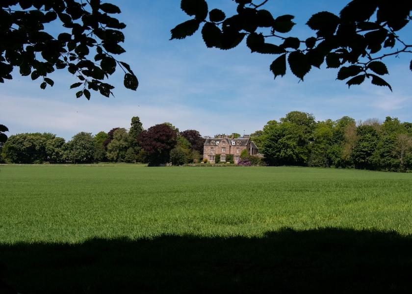 Scotland Duns Facade